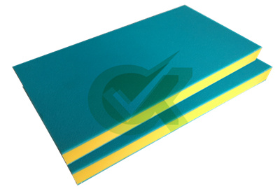 cut-to-size blue/white/blue Two-Tone HDPE Sheets cost